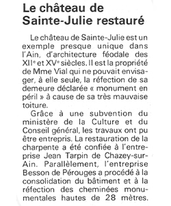 Ch�teau de Sainte-Julie