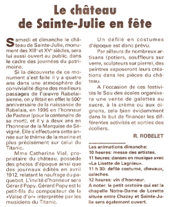 Ch�teau de Sainte-Julie