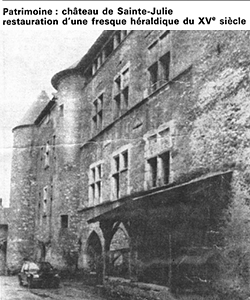 Ch�teau de Sainte-Julie